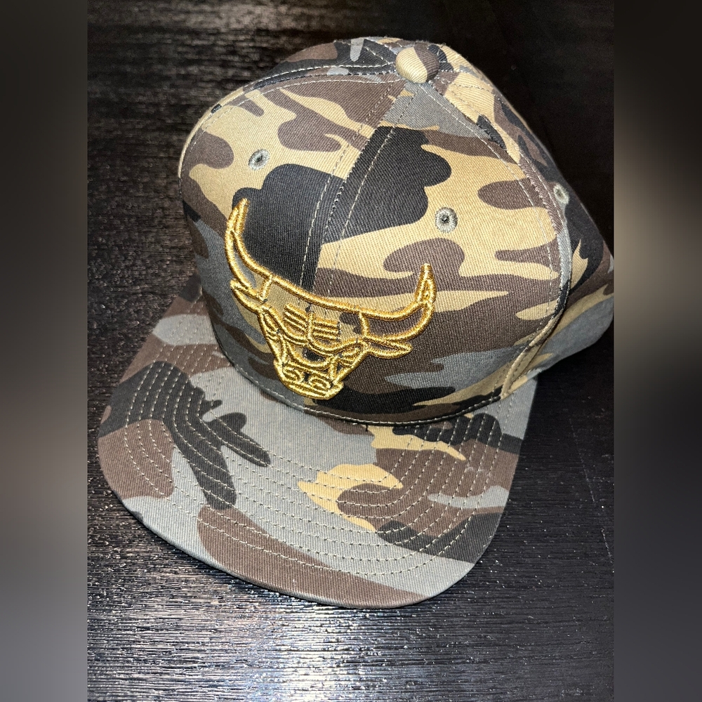 Chicago Bulls Camo Hat